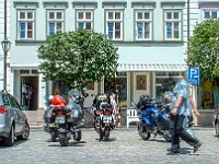 Mittag auf dem schönen Markt von Hildburghausen  Mittag auf dem schönen Markt von Hildburghausen