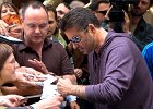George Michael (Wham) vor dem Four Seasons Hotel in Prag : 2007.Prag, Europa, George Michael, Prag, Tschechien, europe