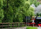 Die Selketalbahn kreuzt die B242 : 2016.Erzgebirge, Alexisbad, Deutschland, Europa, Europe, Germany, Harzgerode, MRD, Sachsen-Anhalt, jAlbum