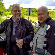 Technische Pause an der Donau : !Moped-Touren, 2017.4-Laender, 2017.4-Länder, Bayern, Deutschland, Europa, Europe, Germany, Max-Planck-Schule, Moped-Touren, Neustadt an der Donau