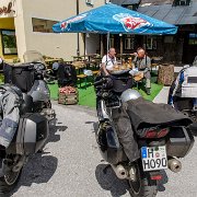 Vormittagskaffee im Gaberlhaus : !Moped-Touren, 2017.4-Laender, 2017.4-Länder, Europa, Europe, Kemetberg, Max-Planck-Schule, Moped-Touren, Steiermark, Österreich