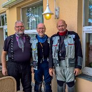 Pause im Restaurant Luginsland am Schleizer Dreieck : !Moped-Touren, 2017.4-Laender, 2017.4-Länder, Deutschland, Europa, Europe, Germany, Max-Planck-Schule, Moped-Touren, Schleiz, Thüringen