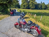 Pause an der N848 : 2018.Ardennen, Belgien, Europa, Europe, MRD, Sainte-Ode Tillet, Wallonie