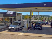 Letzter Tankstop in Warstein : 2018.Ardennen, Deutschland, Europa, Europe, Germany, MRD, Nordrhein-Westfalen, Warstein