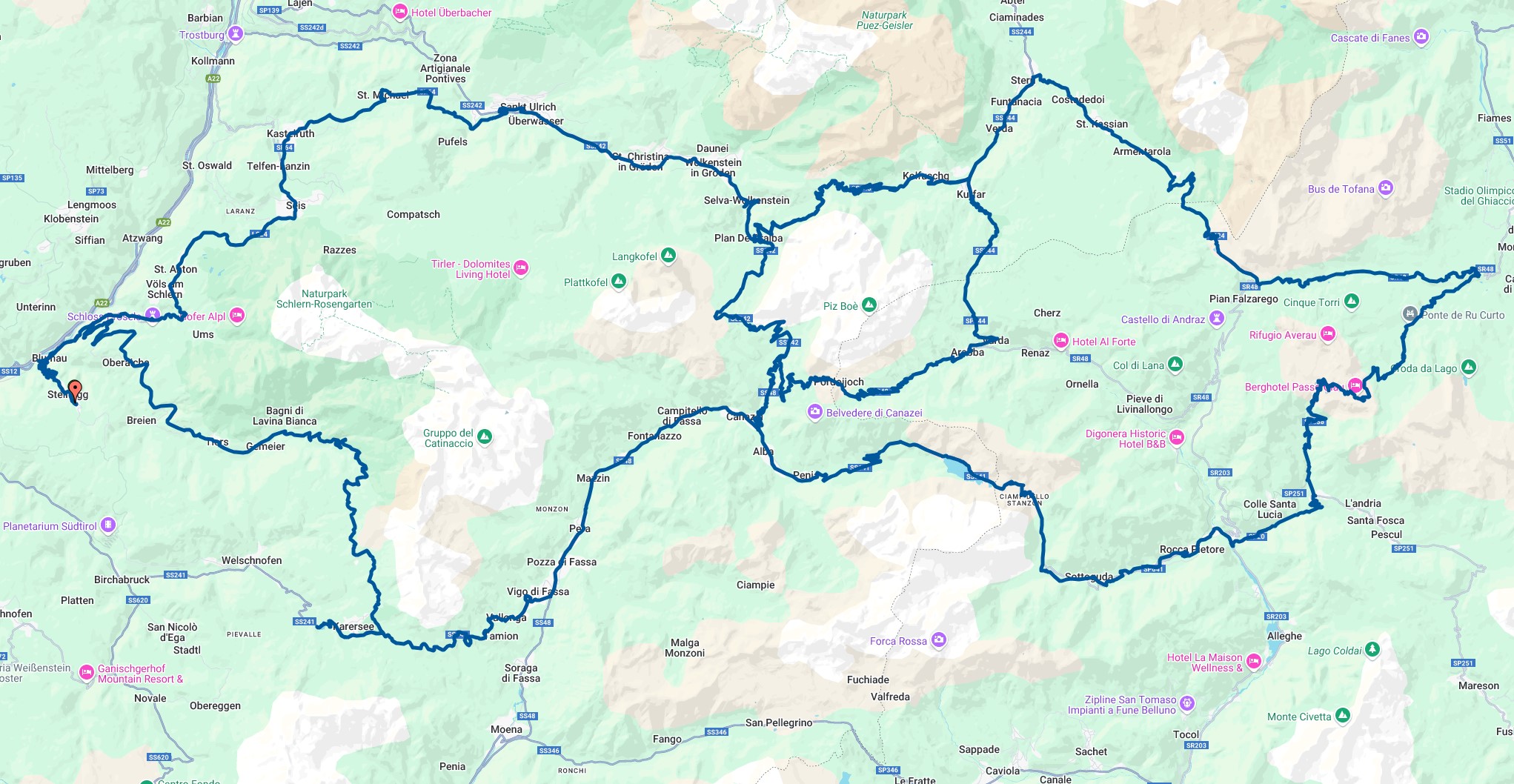 Dolomiten-Runde am 27.06